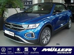 Blau Gebraucht 2024 VW T-Roc Cabriolet Move Cabrio | 31.990 € (Guter Preis)