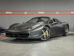 Grigio silverstone Gebraucht 2012 Ferrari 458 Cabrio | 249.950 € (Teuer)