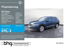 Nightshade blue metallic Gebraucht 2022 VW Tiguan Elegance SUV | 33.630 € (Fairer Preis)
