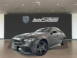 Grau Gebraucht 2025 Mercedes C300e AMG Line Premium Plus Limousine | 62.908 € (Fairer Preis)
