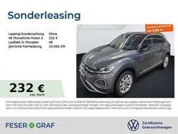 Indiumgrau metallic Gebraucht 2024 VW T-Roc Style SUV | 28.906 € (Guter Preis)