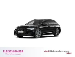 Schwarz Gebraucht 2024 Audi A6 S-Line Kombi | 60.990 €