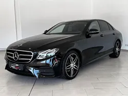 Schwarz Gebraucht 2017 Mercedes E220 AMG line Limousine | 28.900 € (Fairer Preis)