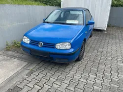Blau Gebraucht 2000 VW Golf Cabriolet Cabrio | 1.200 €