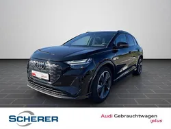 Schwarz Gebraucht 2022 Audi Q4 e-tron S-Line SUV | 25.980 € (Superpreis)