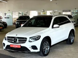 Weiß Gebraucht 2018 Mercedes GLC220 AMG line SUV | 33.990 € (Fairer Preis)