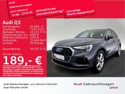 Nanograu metallic Gebraucht 2022 Audi Q3 Ambiente SUV | 26.965 € (Superpreis)
