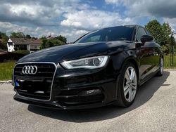 Schwarz Gebraucht 2015 Audi A3 S-Line Limousine | 14.000 € (Guter Preis)