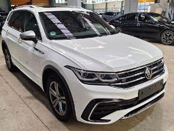 Pure white Gebraucht 2022 VW Tiguan Allspace R-line SUV | 35.500 € (Fairer Preis)