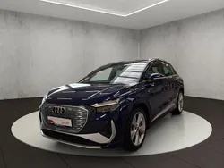 Navarrablau metallic Gebraucht 2023 Audi Q4 e-tron S-Line SUV | 35.900 € (Superpreis)