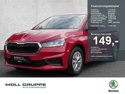 Rot Gebraucht 2022 Skoda Fabia Ambition Limousine | 17.390 € (Fairer Preis)
