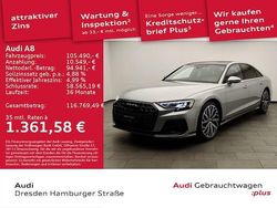 Florettsilber metallic Gebraucht 2024 Audi A8 Ambiente Limousine | 103.890 €