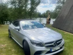 Silber Gebraucht 2019 Mercedes C200 AMG line Cabrio | 27.772 € (Fairer Preis)