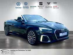 Schwarz Gebraucht 2021 Audi A5 Cabriolet S-Line Cabrio | 36.890 € (Fairer Preis)