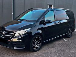 Schwarz Gebraucht 2019 Mercedes V250 AMG line Van / Kleinbus | 42.999 € (Superpreis)