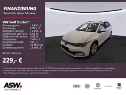 Pure white Gebraucht 2023 VW Golf VIII Life Kombi | 19.930 € (Fairer Preis)
