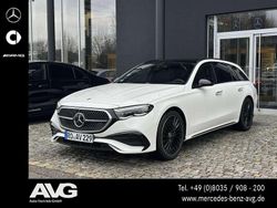 Unilack polarweiß Gebraucht 2025 Mercedes E220 AMG Kombi | 64.900 €