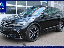 Deep black perlcoloreffekt Gebraucht 2021 VW Tiguan R-line SUV | 29.780 € (Fairer Preis)