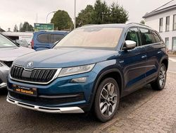 Blau Gebraucht 2018 Skoda Kodiaq Scout 4x4 SUV | 16.999 € (Fairer Preis)
