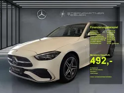 Polarweiß Gebraucht 2024 Mercedes C300e AMG Kombi | 44.540 € (Guter Preis)