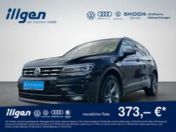Schwarz / deep black (metallic) Gebraucht 2019 VW Tiguan Allspace R-line Plus SUV | 32.690 € (Fairer Preis)