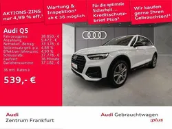 Gletscherweiß metallic Gebraucht 2022 Audi Q5 Ambiente SUV | 38.850 € (Fairer Preis)