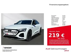 Gletscherweiß Gebraucht 2023 Audi Q8 e-tron S-Line SUV | 64.780 € (Etwas zu teuer)