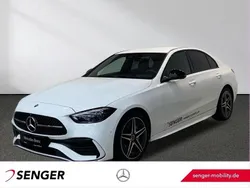 Weiß Gebraucht 2025 Mercedes C220 AMG line | 47.860 € (Teuer)