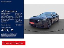 Schwarz Gebraucht 2022 Audi A7 Sportback S-Line Kleinwagen | 42.490 € (Superpreis)