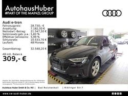 Brillantschwarz Gebraucht 2022 Audi e-tron Advanced SUV | 28.730 € (Guter Preis)