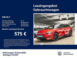 Kings red metallic/schwarz Gebraucht 2024 VW ID.7 GTX Limousine | 53.330 € (Fairer Preis)
