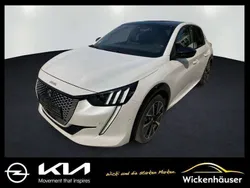 Lack weiss perlglänzend/typ aussenverkle (metallic) Gebraucht 2021 Peugeot e-208 GT Kleinwagen | 16.990 € (Fairer Preis)