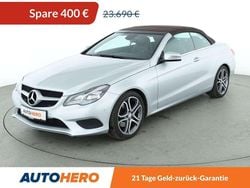 Iridiumsilber Gebraucht 2015 Mercedes E200 Cabrio | 23.290 € (Fairer Preis)