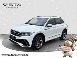 Pure white Gebraucht 2021 VW Tiguan R-line SUV | 28.900 € (Fairer Preis)