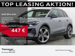Grau Gebraucht 2024 Audi Q4 e-tron S-Line SUV | 49.920 € (Superpreis)