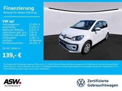 Pure white Gebraucht 2021 VW up! move up! Kleinwagen | 12.430 € (Fairer Preis)