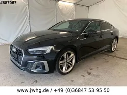 Black metallic Gebraucht 2021 Audi A5 Sportback S-Line Limousine | 27.450 € (Guter Preis)