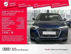 Navarrablau Gebraucht 2024 Audi A1 Sportback Advanced Kleinwagen | 21.990 € (Guter Preis)