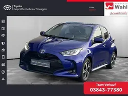 Blau Gebraucht 2024 Toyota Yaris Hybrid Team Limousine | 22.980 € (Fairer Preis)