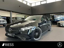 Schwarz Gebraucht 2024 Mercedes A250 AMG Limousine | 42.400 € (Teuer)
