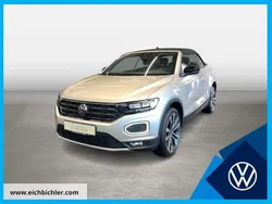 Schwarz Gebraucht 2021 VW T-Roc Cabriolet Style Cabrio | 24.840 € (Guter Preis)