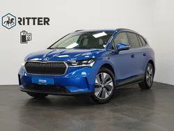 Blau Gebraucht 2021 Skoda Enyaq iV Loft SUV | 24.990 € (Superpreis)