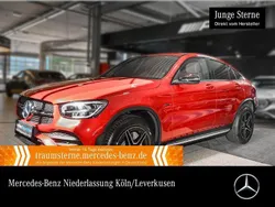 Rot Gebraucht 2021 Mercedes GLC300e AMG Coupé | 48.890 € (Fairer Preis)