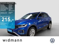 Ravennablau metallic Gebraucht 2023 VW T-Roc Life SUV | 27.950 € (Guter Preis)
