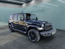 Schwarz Gebraucht 2021 Jeep Wrangler Unlimited Sahara SUV | 45.798 € (Fairer Preis)