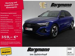 Blau / ultrablau Gebraucht 2023 Audi Q8 e-tron S-Line SUV | 49.997 € (Guter Preis)