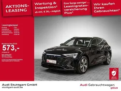Mythosschwarz metallic Gebraucht 2024 Audi Q8 e-tron S-Line SUV | 59.940 € (Teuer)