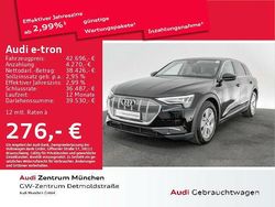 Brillantschwarz Gebraucht 2023 Audi e-tron Ambiente SUV | 42.696 €