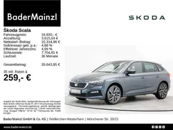 Grau Gebraucht 2019 Skoda Scala Style Kleinwagen | 18.930 € (Fairer Preis)