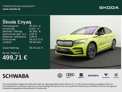 Mambagrün Gebraucht 2025 Skoda Enyaq iV RS SUV | 50.410 € (Fairer Preis)